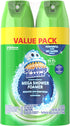 Scrubbing Bubbles Mega Shower Foamer Aerosol, Tough Foaming Bathroom, Tile, Bathtub and Disinfectant Shower Cleaner (1 Aerosol Spray), Rainshower Scent, 20 oz (Pack of 2)