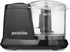 Proctor Silex Durable Mini Food Processor & Vegetable Chopper to Chop, Puree & Emulsify, 1.5 Cup, Black