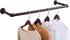 Tajsoon Industrial Pipe Clothes Garment Rack, Wall Mounted Clothes Hanging Rack, Space Saving Heavy Duty Detachable Clothing Rack, Easy Assembly Multi Purpose Hanging Rod for Closet Storage, Bronze