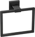 Matte Black Towel Ring SUS 304 Stainless Steel, FadimiKoo Hand Towel Holder for Bathroom, Square-Shape