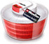 Mueller Salad Spinner with QuickChop Pull Chopper, Vegetable Washer with Bowl, Anti-Wobble Tech, Lockable Colander Basket and Lid with Pull Cord - Lettuce Washer and Dryer