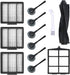 Mochenli Replacement Parts for Shark ION Robot AV753 AV752 AV751 S87 R85 RV850, RV850WV Vacuum Cleaner Accessory Kit Pack of 6 Side Brushes,3 HEPA Filters,1 Primary Filter,1 Main Brush