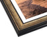 Golden State Art, Wall Display Picture Frame - Collage Style, White Mat - 7x14 for 4x6 Photos, Antique Gold