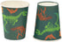 Dinosaur Party Bundle, Includes Plates, Napkins, Cups, and Cutlery (24 Guests,144 Pieces)