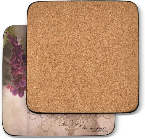Pimpernel Tuscan Vineyard Collection Coasters - Set of 6