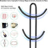 Mug Holder for Wall or Kitchen Coffee Cup Holder with Hooks Suitable for Coffee Cup , Mug?Tea Cup & Storage Rack
