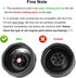 for Blender Blade Replacement 6 Fins Pro Extractor Blade for Nutri Ninja Auto iQ BL480W-70 BL480D-30DOB BL450-70 BL451-70 BL454-70 BL455-70 BL481-70 BL482-70 Only Fit for 18 24 32 oz, No 16oz