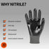 Vgo Safety Work Gloves, Gardening, Non-slip Dipping Gloves (NT2110)