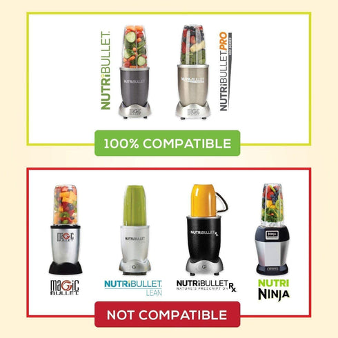 Replacement Cup Compatible with Nutribullet Replacement Parts 24 oz for Nutri Bullet 600W and 900W, Pack of 2
