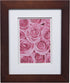 Gallery Solutions 17FW1475 Wall Mount Double Mat Picture Frame, 5" x 7" With Mat or 8" x 10" Without Mat, Walnut