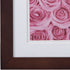 Gallery Solutions 17FW1475 Wall Mount Double Mat Picture Frame, 5" x 7" With Mat or 8" x 10" Without Mat, Walnut