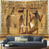 QCWN Egyptian Tapestry Wall Hanging Egyptian Ancient Religion Historical Tapestry Backdrop Cloth Egypt Egyptian Character for Home Dorm Living Room Decor. Multi 78x59Inc
