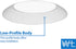 NICOR Lighting DSK Select Series 5/6-inch Surface Mount LED Downlight (DSK563120SWH), White
