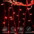 Red Mini Christmas Lights - 39 Feet 100 LED Fairy Lights with 8 Lighting Modes Waterproof Connectable for Indoor Outdoor Xmas Tree Garland Wreath Holiday Valentine's Day Decoration