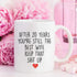 YouNique Designs 20 Year Anniversary Coffee Mug for Her, 11 Ounces, 20th Wedding Anniversary Cup For Wife, Twenty Years, 20th Year