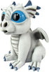 World of Wonders - Dreamland Dragons Series - Crystal - Collectible Crystal The White Ice Dragon Figurine with Official Birth Certificate | Fantasy Home Decor Accent, White