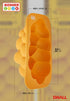 The Kosher Cook Silicone Braided Challah Mold - Small - Braided Oval Challah Pan - Challah Bread Baking Mold - No Shaping Required