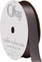 Berwick Offray 475942 5/8" Wide Single Face Satin Ribbon, Pewter Gray, 6 Yds