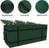 Brobery Christmas Tree Storage Bag 9 Feet Wide Opening Xmas Tree Box Storage Container for Disassembled Trees 600D Oxford with Durable Handles & Dual Zipper