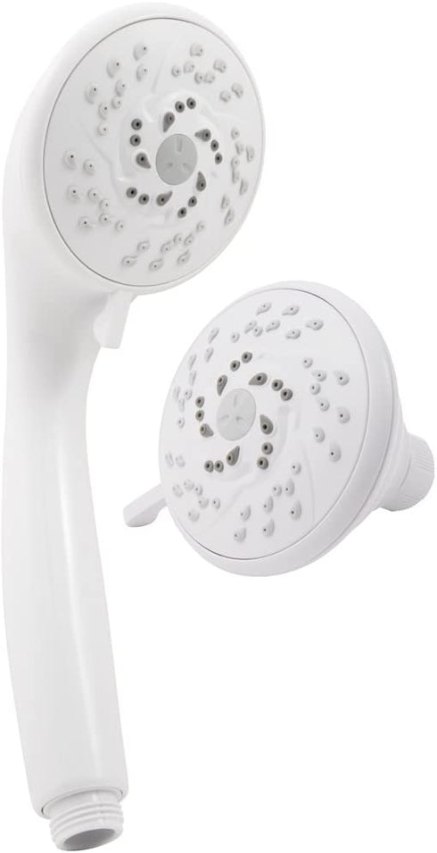 Body Moods 8077000 Fixed Shower Head, White