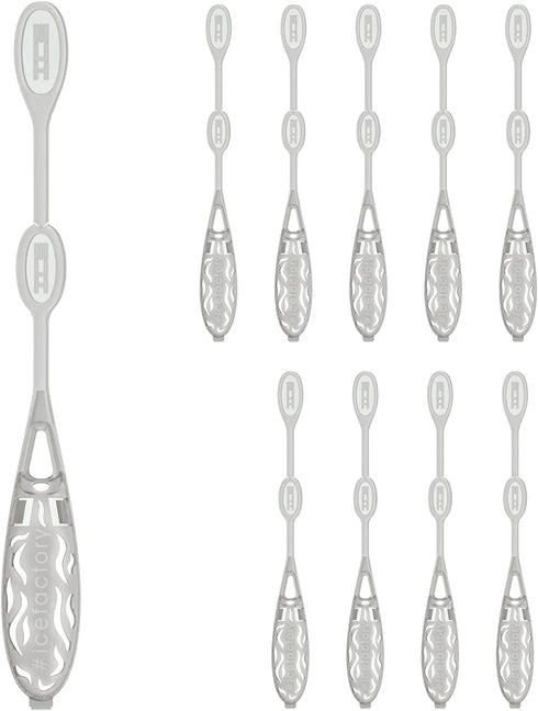 Icicle Drink Stirrer Swizzle Sticks for Smokey Drinks (Use with Dry Ice) (10)