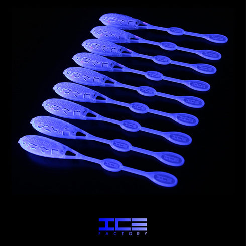 Icicle Drink Stirrer Swizzle Sticks for Smokey Drinks (Use with Dry Ice) (10)
