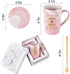 Grandma Coffee Mug You Put Grandma Mothers Day Gifts for Grandma from Granddaughter Grandson Grandma Gifts Birthday for Grandma Marble Cup Pink 14 Oz with Gift Box