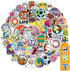 100PCS Sports Stickers, Volleyball Basketball Football Stickers Mixed Vinyl Waterproof Stickers for Water Bottles Laptop Computer Skateboard MacBook for Teens and Adults