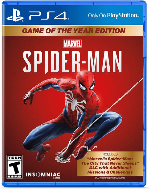 SonyPS4 Marvel's Spiderman: Game of The Year Edition PS4