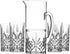 Godinger Pitcher and Highball Drinking Glasses Set, Acrylic Shatterproof Water Jug Pitcher with Tall Drinking Cups - Dublin Collection