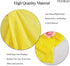 DUOBAO Sequin Curtains 2 Panels 2FTx7FT Shower Curtain Payette Sequin Backdrop Wedding Decor Sequin Curtain Backdrop Sequin Photo Backdrop Party Supplies (2FTx7FT, Yellow)