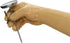 Oven Gloves Oven Mitts Heat Resistant to 500°, 1 Pair Cut Resistant Grill Gloves, Non-Slip Silicone BBQ Gloves, Snug Fit Baking Gloves for Small Hands, Cooking Gloves Stretch to Size (Chestnut Brown)