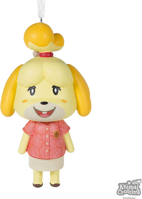 Hallmark Nintendo Animal Crossing Isabelle Christmas Ornament