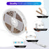 RGB Led Strip Lights 65.6ft with Remote, Sunity Led Lights Strip 20m with 44-Key Remote | 2.5m Power Cord | 600 SMD5050 LEDs for Bedroom/Kitchen/House DIY Decoration