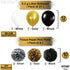 Gold 2022 Balloons Numbers Set - 40 Inch, Hanging Swirls and Pompoms | Graduation Party Decorations 2022 | Black and Gold Graduation Decorations 2022 | Graduation Balloons, Class of 2022 Decorations