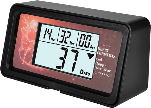 Runleader Digital 9999 Days Timer,Countdown Tracking,Target Event Reminder,Backlight Display,Battery Replaceable for Vocation Retirement Meeting Anniversary Graduation Wedding Premiere(Black).