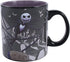 Silver Buffalo Disney Nightmare Before Christmas Jack Graveyard Heat Reveal Ceramic Mug, 20-Ounces
