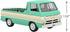 Hallmark Keepsake Christmas Ornament 2021, 1966 Dodge A-100 All-American Trucks, Metal