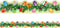 Christmas Lights Border Holiday Classroom Bulletin Board Decoration 36ft One Roll