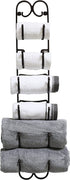 DecoBros Wall Mount Multi-Purpose Towel/Wine/Hat Rack, Bronze