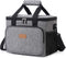 Lifewit Large Lunch Bag 24-Can (15L) Insulated Lunch Box Soft Cooler Cooling Tote for Adult Men Women, Grey