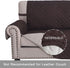 RHF Reversible Loveseat Covers for Dogs, Couch Covers for Dogs, Loveseat Cover for Dogs,Pet Cover for Loveseat, Loveseat Slipcover&Love Seat Couch Covers,Machine Washable(Loveseat:Chocolate/Beige)