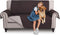 RHF Reversible Loveseat Covers for Dogs, Couch Covers for Dogs, Loveseat Cover for Dogs,Pet Cover for Loveseat, Loveseat Slipcover&Love Seat Couch Covers,Machine Washable(Loveseat:Chocolate/Beige)