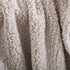 Ultra Soft Cozy Sherpa Throw Blanket, 2 Tones Ombre Light Brown Pattern Reversible, Light Weight Warm Decorative Boho Style Throw Blanket Cover for Sofa, Couch, Bedroom,Travel, 50?x60?