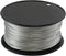 Houseables Wire, Vinyl Coated, 500 Feet, 1/16 Inch, Braided Stainless Steel Cable, Plastic Covered, Heavy Duty, Stranded Rope for String Lights, Artificial Flower, Wreath Making, Trellis, Clothesline