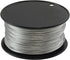 Houseables Wire, Vinyl Coated, 500 Feet, 1/16 Inch, Braided Stainless Steel Cable, Plastic Covered, Heavy Duty, Stranded Rope for String Lights, Artificial Flower, Wreath Making, Trellis, Clothesline