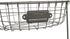 Spectrum Diversified Vintage Living Oval Server Stacked, 2-Tier Bowls, Dining Table & Kitchen Counter Organizer, Modern Fruit Basket Stand, Industrial Gray