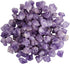SUNYIK Natural Amethyst Rough Stone, Irregular Raw Crystal Point Loose Gemstone for Healing Reiki Jewelry Making Decoration 0.7?-1.5? 0.5lb (33-40 pcs)