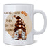 Coffee First Then Do The Things Mug, Gnome Coffee Mug, Humorous Gift for Mom Best Friend Co-Worker Boss (11 oz)