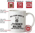 French Bulldog Mom Gifts Mug For Christmas Women Men Dad Decor Lover Decorations Stuff I Love French Bulldog Coffee Accessories Talking Art Apparel Funny Birthday Gift Products Dog Coffee Cup Mugs